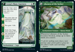 Azusa's Many Journeys // Likeness of the Seeker - Kamigawa: Neon Dynasty #172/30 - Picture 1 of 1