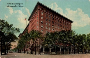POSTAL HOTEL LEAMINGTON MINNEAPOLIS MINNESOTA - 1912 - Imagen 1 de 2