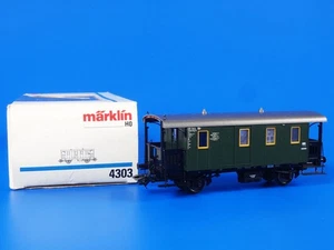 MARKLIN H0 - 4303 - POSTAL BAGGAGE CAR / BOX - LN - Picture 1 of 5