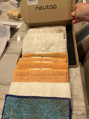 neuropathy 11 pcs wash an dry sweeping pads 4 used - Image 1 of 4