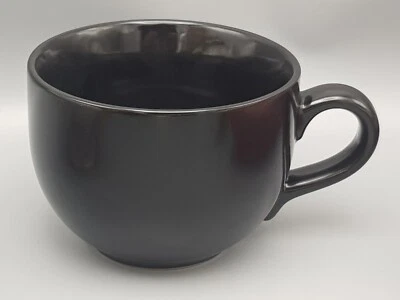 Wächtersbach FUN FACTORY XXL Jumbobecher schwarz Ø ca.12,5cm/ca.9,2cm hoch TOP - Bild 1 von 4