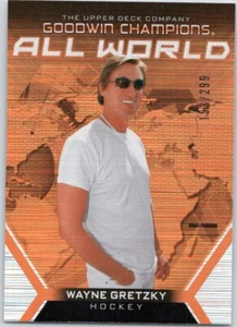 2024 Upper Deck Goodwin Champions /299 Wayne Gretzky Orange U225 - Bild 1 von 2