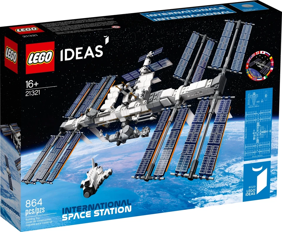 LEGO Ideas 21321 International Space Station Retired ISS Sealed NASA New Sealed - Image 1 of 1