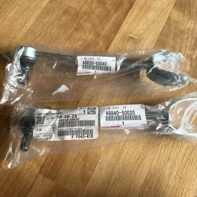 TOYOTA OEM LEXUS LS460 07-17 Genuine Rear Suspension Stabilizer Link RH LH Set - Imagem 1 de 2