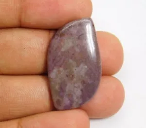 Cabujón de piedras preciosas de sugilita púrpura natural suelto para joyería 27 quilates. ME-4901 - Imagen 1 de 4
