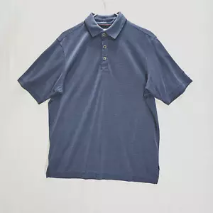 Tommy Bahama Poloshirt Herren SMALL Blau Kurzarm Modalmischung Freizeit Weich - Bild 1 von 6
