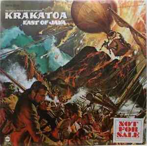LP Frank De Vol Krakatoa, East Of Java (Music From The Original Sound Track)