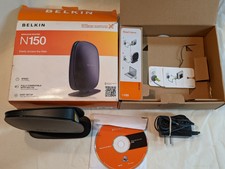 Belkin N150 150 Mbps 4-Port 10/100 Wireless N Router 2.4Ghz 