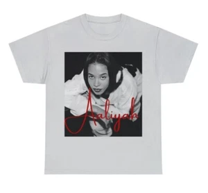 Aaliyah Graphic T-Shirt, Vintage Aaliyah Graphic Unisex Tee Full Size S-5XL - Picture 1 of 6