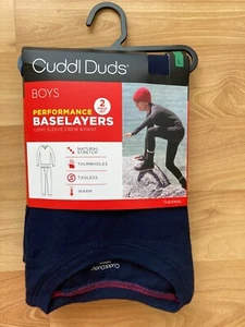 Climate friendly  Duds  Boys thermal Underwear  2 piece Set Size Large 10/12 NWT - Picture 1 of 2