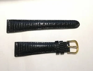 deBeer Handcrafted Leather Watch Band - Genuine Lizard - Picture 1 of 25