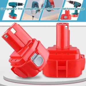 2X 5000mAh Akku für Makita PA12 12VOLT 1200 1220 1222 1233 Ni-MH VR251D Batterie - Bild 1 von 16