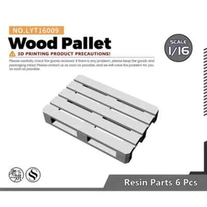 SSMODEL LYT16009 1/16 Wood Pallet For Model Railroads Display Prop - Picture 1 of 2
