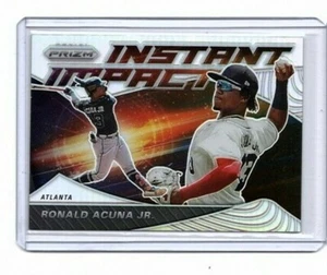 2020 PANINI PRIZM RONALD ACUNA JR INSTANT IMPACT #II-1 Atlanta Braves - Picture 1 of 2