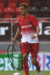 LEYTON ORIENT: GARY SAWYER SIGNED 6x4 ACTION PHOTO + COA - Bild 1 von 1