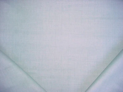 1-1/2Y Tillet Textiles Table Dyed Herringbone Aqua Blue Linen Upholstery Fabric - Image 1 of 4