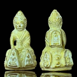 Phra Kring Buda Benchapakee Kru Wat Phra Kaew Talismán Oro Amuleto Tailandés - Imagen 1 de 1