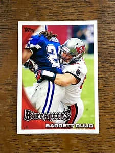 Barrett Ruud 2010 Topps Football #299 MINT Bucs Legends Jersey Nebraska - Picture 1 of 2
