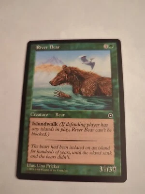 MTG River Bear Portal Second Age Regular Uncommon - Image 1 of 4