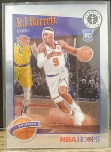 RJ Barrett 2019-20 Hoops Premium Stock TRIBUTE RC - Picture 1 of 2