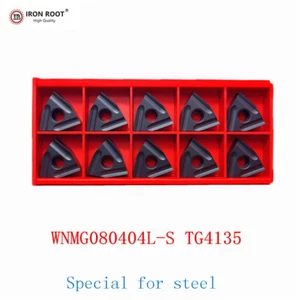 100 WNMG431 080404L-S TG4135 CNC Zerspanungswerkzeug Drehen Hartmetalleinsatz MWLNR - Bild 1 von 6