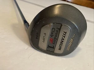 Founders Club Titanium 9º Loft The Judge Driver 4.5 Graphite Feather lite (B) - Picture 1 of 7