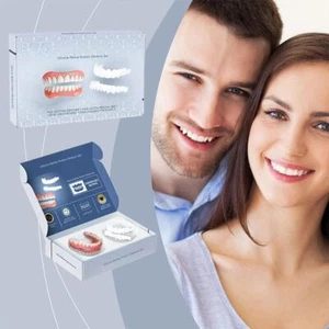Premium Custom Silicone Denture Set, Silicone Reline Denture Reline Set: - Bild 1 von 15