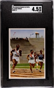 Jesse Owens 1936 Muhlen Franck Olympia #2 Series 11 SGC 4.5 Olympics - Picture 1 of 2
