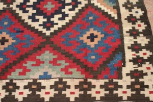 Antique caucasian hand knotted lambs wool kilim Kelim 280 x 160 cm - Picture 1 of 10