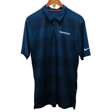 Denver Broncos NFL Nike On Field Dri-Fit Polo Men’s Medium P4 Cover