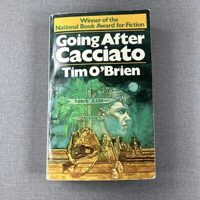 Going After Cacciato by Tim O'Brien 1984 Vintage Paperback Book Vietnam - Image 1 of 4