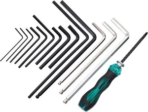 Miecoo 14Pcs Guitar Truss Rod Allen Wrench Set, Includes 4Mm, 5Mm, 6Mm - Picture 1 of 7