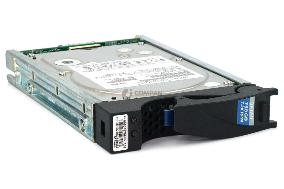 005048796 EMC HARD DRIVE 750GB 7.2K 3.5 LFF SATAII 118032578A04, HUA721075KLA330 - Image 1 of 4