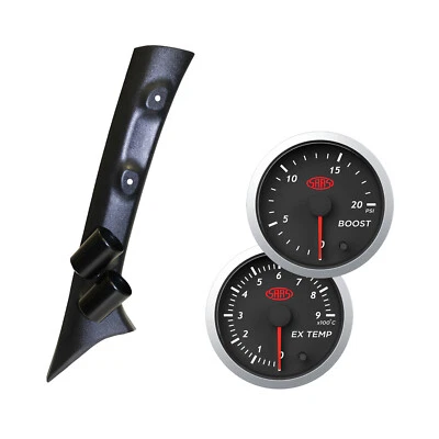 Trajes Pillar Pod Toyota Hilux 2005-2015 con Street Black 0-20 Boost y Ext Temp Foto 1 de 4