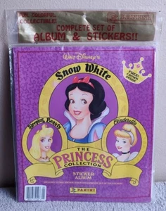 Panini PRINCESS COLLECTION Sticker ALBUM Snow White Sleeping Beauty Cinderella - Picture 1 of 3