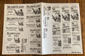 Lawless Land (1988) RARE VINTAGE Ad Sheet Roger Corman Amanda Peterson - Picture 1 of 1