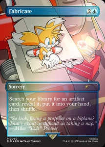 Secret Lair x Sonic - Magic The Gathering - Fabricate #2090 (NM, FOIL 🌈) - SE ENVÍA AHORA - Imagen 1 de 1