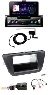Pioneer DAB Bluetooth Lenkrad USB Autoradio für Suzuki SX4 (ab 2013) - Bild 1 von 4