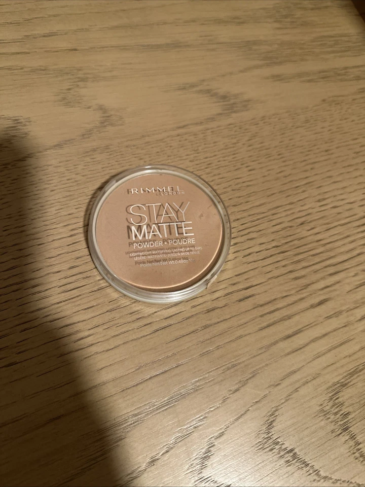 Rimmel Stay Matte Long Lasting Pressed Powder 016 Deep Beige New In Box Sealed 1 - Image 1 of 4