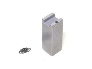 12 Oz Steel Nut Plate Bucking Bar With Hole for a Cleco - Aircraft Tool .(2-4-7) - Picture 1 of 6