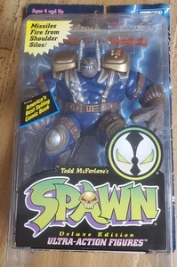 Figura de acción Spawn edición Deluxe Badrock McFarlane Toys #10114 nueva sellada 1995 - Imagen 1 de 4