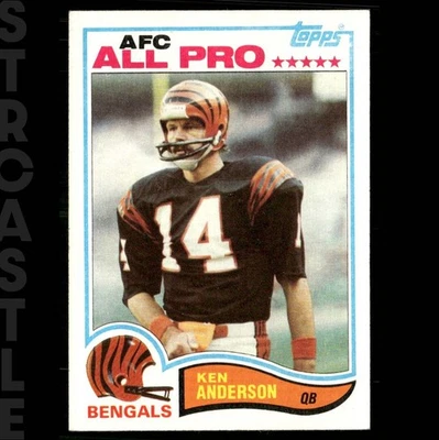Tarjeta de fútbol americano Ken Anderson 1982 Topps #38 Cincinnati Bengals 🏈 Foto 1 de 3