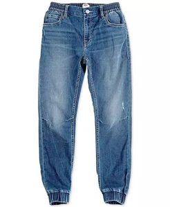 Levi's Big Boys Knit Denim Joggers Blue Size S (8-10) MSRP $48 - Picture 1 of 1