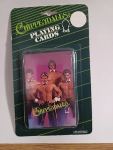 *SEALED* NOS 1984 Chippendales Playing Cards - Bild 1 von 2