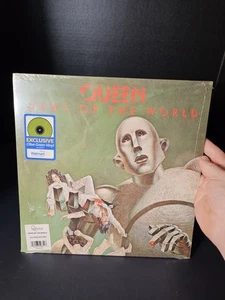 Queen "News Of The World" Vinyl LPTarget Lim Ed Reissue Remastered Green Sealed - Picture 1 of 5