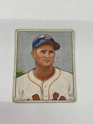 1950 Bowman Bobby Doerr #43 Boston Red Sox Very Good (VG) - Image 1 of 2