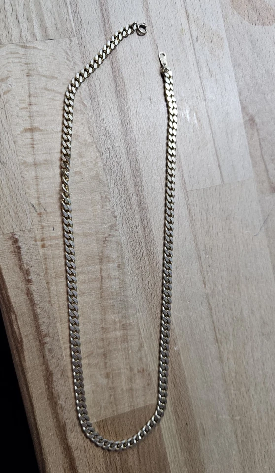 Halskette Farbe Gelbgold mittelschwer 46,5 cm - Bild 1 von 1