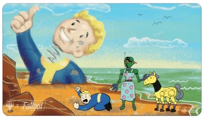 Universes Beyond: Fallout: "Ravages of War" Playmat - Bild 1 von 2