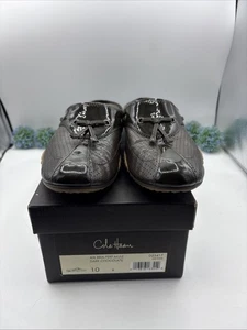 Cole Haan Air Bria Perf Damen-Pantolette braun Leder Größe 10B Lack weich - Bild 1 von 17