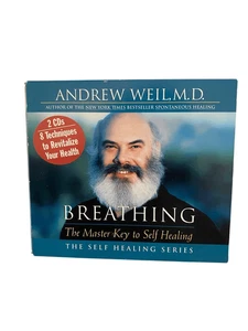 Breathing The Master Key To Self Healing by Andrew Weil 2 Disc Set CD Self Help - Picture 1 of 5